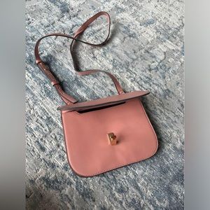 Topshop Dusty Pink Crossbody Bag